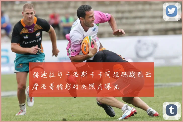 赫迪拉与卡洛斯卡卡同场观战巴西摩洛哥精彩对决照片曝光